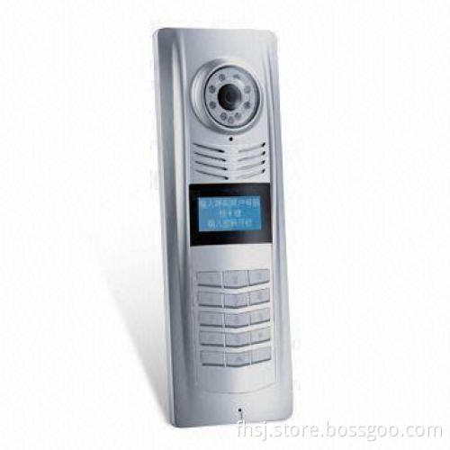 Video Door Phone with Zinc Alloy Panel and Anti-static Coating